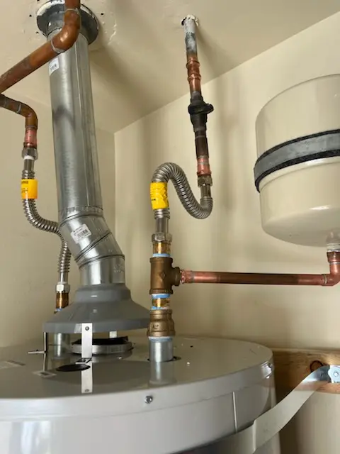 Water heater installation and plumbing repair in Park Place
