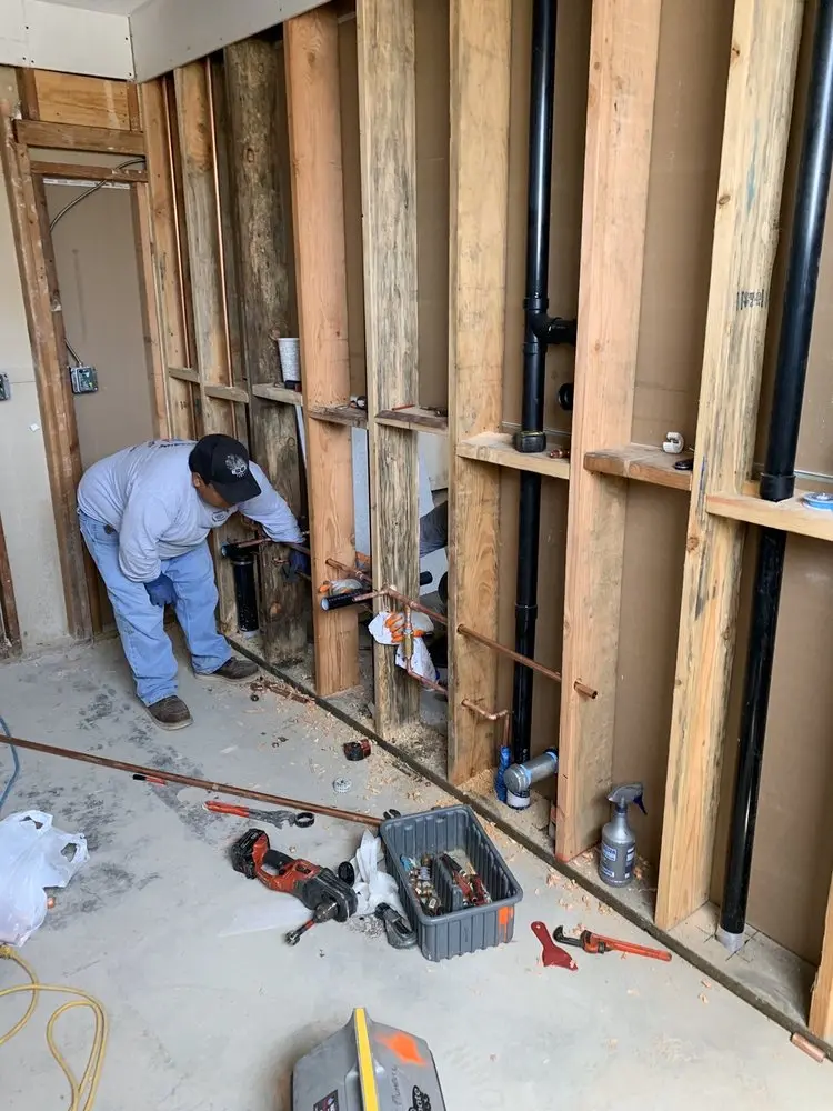 Commercial rough-in plumbing for Gas Line Repair in Park Place
